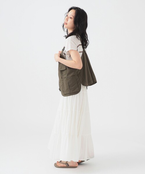 B:MING by BEAMS（ビーミングバイビームス）の「タクティカル ベスト（ベスト・レディース・ナチュラル/ダークグリーン・ONE SIZE）」の9枚目の写真