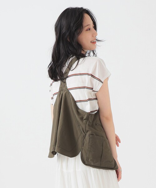 B:MING by BEAMS（ビーミングバイビームス）の「タクティカル ベスト（ベスト・レディース・ナチュラル/ダークグリーン・ONE SIZE）」の7枚目の写真