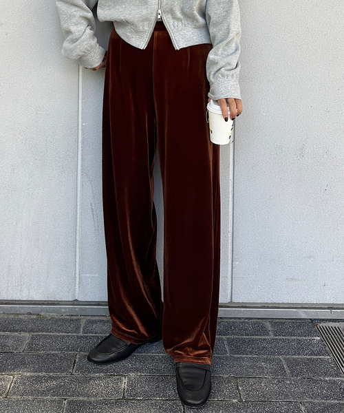 追加2 ベロアフレアパンツ（スラックス）｜OUTDOOR PRODUCTS