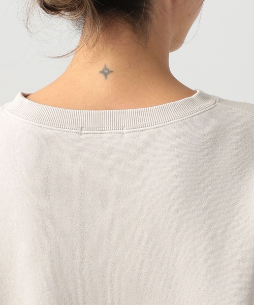 BAYFLOW(ベイフロー)の「フリンジコンビフェードプルオーバー(スウェット・レディース・オフホワイト/チャコール/ピンク・FREE)」の19枚目の写真