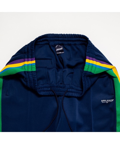 APPLEBUM（アップルバム）の「Psychedelic Line Track Pants（その他パンツ・メンズ・ブラック・MEDIUM/LARGE/X-LARGE）」の4枚目の写真