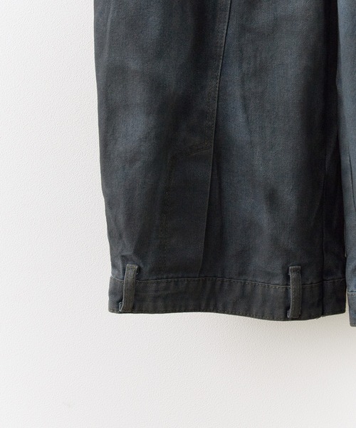 Chick（チック）の「Reproduct Wide Leg Denim Pants / 再構築 ワイドレッグ ロングデニムパンツ リバースウエストデザイン（デニムパンツ・レディース・ブルー・M/L）」の13枚目の写真