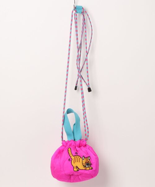 ピンクスリングバッグ 333刺繍 ピンクスリングバッグ 333刺繍 - メルカリ