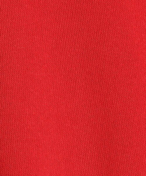 green label relaxing(グリーンレーベルリラクシング)の「裏毛 袖ボリューム スウェットカーディガン / キッズ 140cm-160cm(カーディガン/ボレロ・キッズ・ブラック/ライトグレー/レッド・160cm/150cm/140cm)」の7枚目の写真