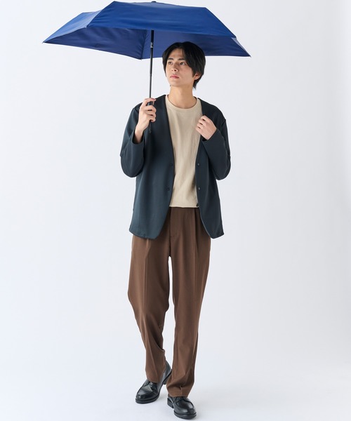 FLO(A)TUS（フロータス）の「折りたたみ傘 超撥水 UVカット 無地 ”フロータス 自動開閉”（折りたたみ傘・レディース・ライトグリーン/ブラック/ライトグレー/ダークブルー/ベビーピンク/オフホワイト・FREE）」の17枚目の写真