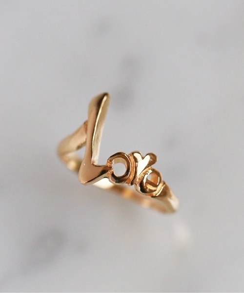 vv(ヴィヴィ)の「vv.jewelry / ゴールドLOVEリング(リング・レディース・ゴールド・3)」の1枚目の写真