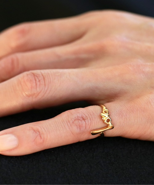 vv(ヴィヴィ)の「vv.jewelry / ゴールドLOVEリング(リング・レディース・ゴールド・3)」の3枚目の写真