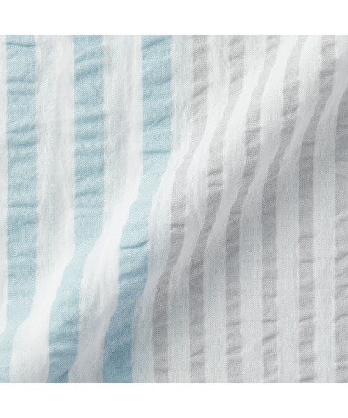 綿 サッカー織 まくらカバー 43×63cm用（寝具）｜無印良品