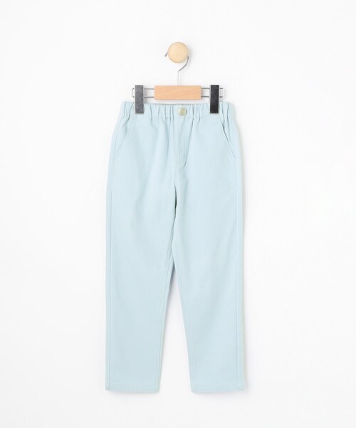 SHOO・LA・RUE（シューラルー）の「【100-150cm/洗える/男女兼用】ストレッチ カラースキニーパンツ（その他パンツ・キッズ・ベージュ/パープル/ピンク/ブラック/ダークオリーブ/サックスブルー・10/11/12/13/14/15 ）」の4枚目の写真