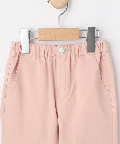 SHOO・LA・RUE（シューラルー）の「【100-150cm/洗える/男女兼用】ストレッチ カラースキニーパンツ（その他パンツ・キッズ・ベージュ/パープル/ピンク/ブラック/ダークオリーブ/サックスブルー・10/11/12/13/14/15 ）」の18枚目の写真