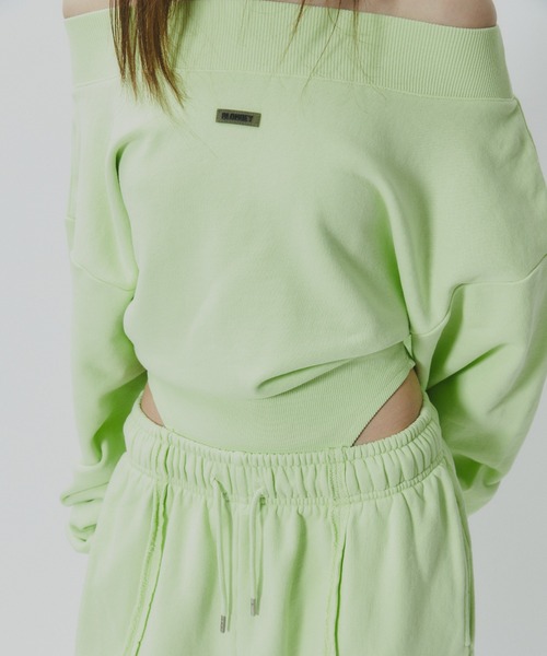 BLONDEY（ブロンディ）の「3WAYオフショルスウェットボディスーツ