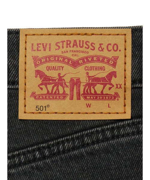 Levi's(リーバイス)の「Levi's/リーバイス 501(R)ジーンズ FOR WOMEN(デニムパンツ・レディース・ブラック・23inch/24inch/25inch/26inch/27inch/28inch)」の10枚目の写真