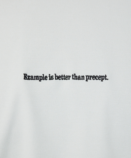 ABAHOUSE GRAY（アバハウスグレイ）の「【ロゴ刺繍】ワンポイント 半袖 Tシャツ（Tシャツ/カットソー・メンズ・サックスブルー/ホワイト/ブラック/グレイッシュベージュ・46/48）」の19枚目の写真