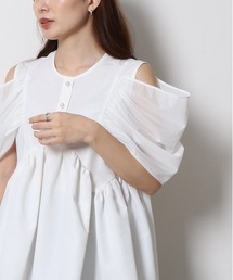 未使用✤定価1.9万《ヴェロフォンナ》ビッグカラーレイヤード