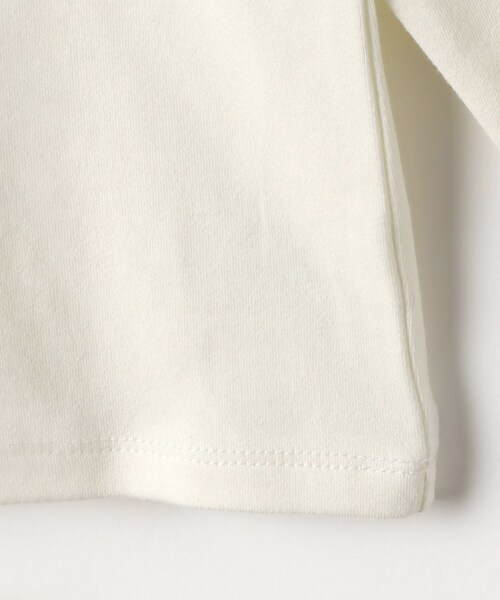 SHOO・LA・RUE（シューラルー）の「【100-150cm/洗える/2点セット】大人顔負け ロゴロンT＋チュールキャミ（セットアップ・キッズ・アイボリー/ブラック・10/11/12/13/14/15 ）」の12枚目の写真