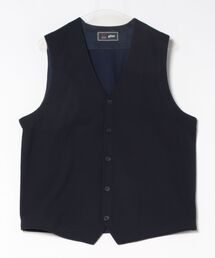 BRICK HOUSE by TOKYO SHIRT | 前身カット ニットジレ ワッフル(ベスト)