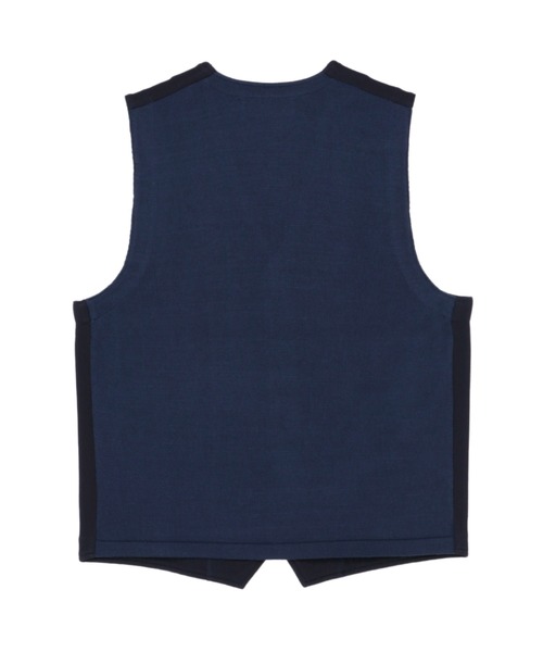 BRICK HOUSE by TOKYO SHIRT(ブリックハウス)の「前身カット ニットジレ ワッフル(ベスト・メンズ・ネイビー/カーキ/チャコール・LL/M/L/XL)」の15枚目の写真