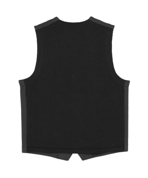 BRICK HOUSE by TOKYO SHIRT(ブリックハウス)の「前身カット ニットジレ ワッフル(ベスト・メンズ・ネイビー/カーキ/チャコール・LL/M/L/XL)」の5枚目の写真
