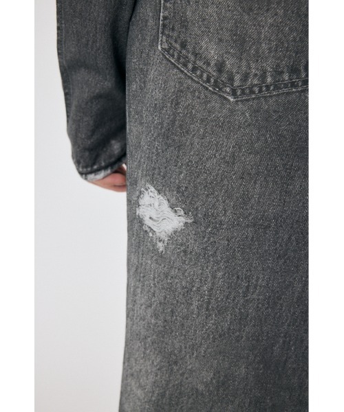 MOUSSY（マウジー）の「【セットアップ対応】DENIM PRINT TRANSPARENT スカート（スカート・レディース・ブルー/ブラック・FREE）」の13枚目の写真