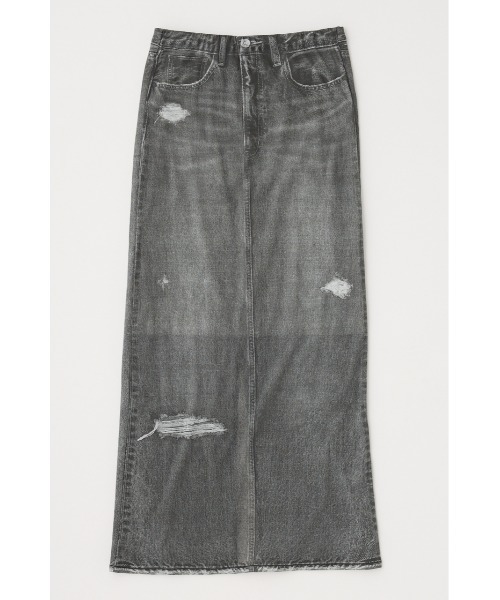 MOUSSY（マウジー）の「【セットアップ対応】DENIM PRINT TRANSPARENT スカート（スカート・レディース・ブルー/ブラック・FREE）」の16枚目の写真