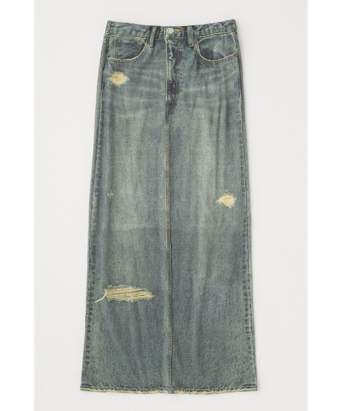 MOUSSY（マウジー）の「【セットアップ対応】DENIM PRINT TRANSPARENT スカート（スカート・レディース・ブルー/ブラック・FREE）」の17枚目の写真