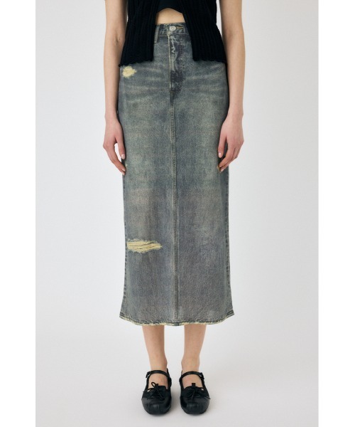 MOUSSY（マウジー）の「【セットアップ対応】DENIM PRINT TRANSPARENT スカート（スカート・レディース・ブルー/ブラック・FREE）」の20枚目の写真