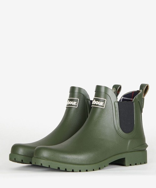 セール】BARBOUR/バブアー/wilton chelsea welly LRF0066