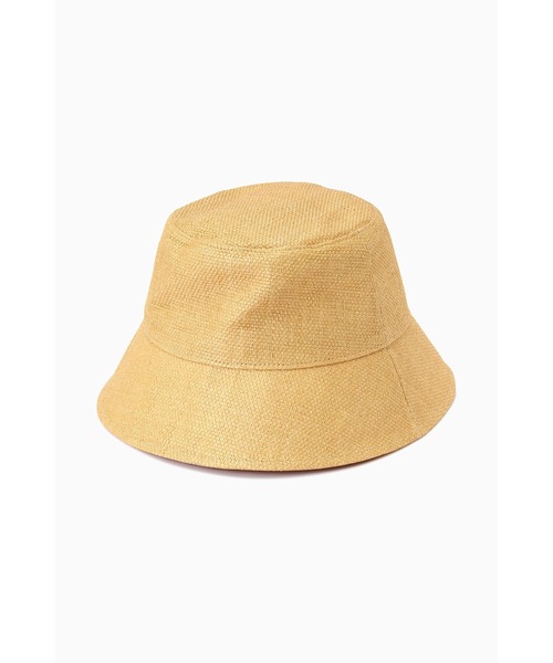 CONTROL FREAK(コントロールフリーク)の「(CONTROL FREAK)雑材バケットハット(ハット・レディース・ベージュ・ONE SIZE)」の2枚目の写真