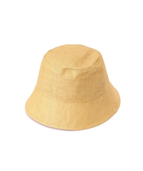 CONTROL FREAK(コントロールフリーク)の「(CONTROL FREAK)雑材バケットハット(ハット・レディース・ベージュ・ONE SIZE)」の3枚目の写真