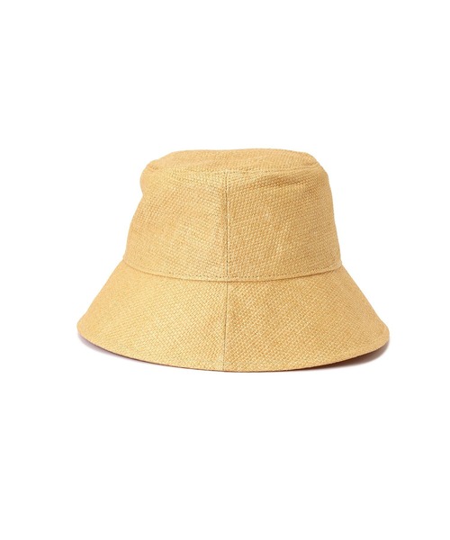 CONTROL FREAK(コントロールフリーク)の「(CONTROL FREAK)雑材バケットハット(ハット・レディース・ベージュ・ONE SIZE)」の4枚目の写真