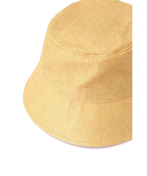 CONTROL FREAK(コントロールフリーク)の「(CONTROL FREAK)雑材バケットハット(ハット・レディース・ベージュ・ONE SIZE)」の5枚目の写真