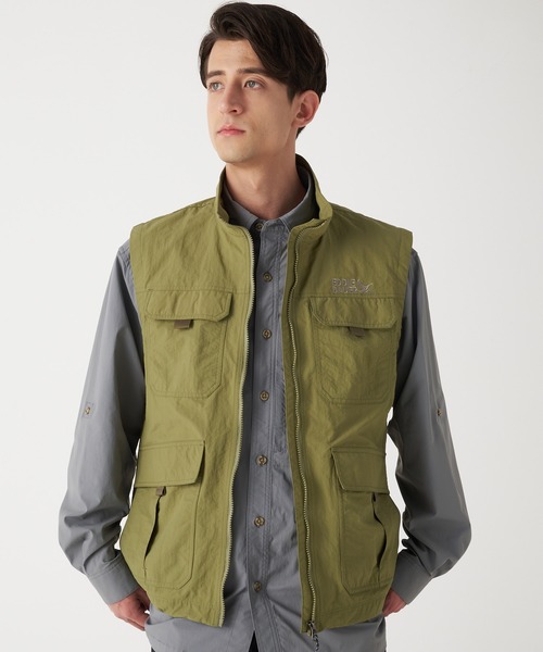 Eddie Bauer(エディーバウアー)の「アドベンチャー ハイキング ベスト(ベスト・メンズ・ブラウン/グレー/オリーブ・XXL/XL/M/L)」の1枚目の写真