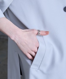 SERACE（セラス）の「【SERACE】Silver design ring / シルバーデザインリング（リング）」