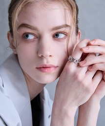 SERACE（セラス）の「【SERACE】Silver design ring / シルバーデザインリング（リング）」