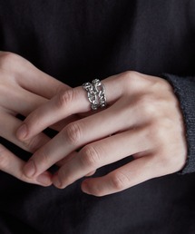 SERACE（セラス）の「【SERACE】Silver design ring / シルバーデザインリング（リング）」