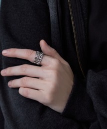 SERACE（セラス）の「【SERACE】Silver design ring / シルバーデザインリング（リング）」