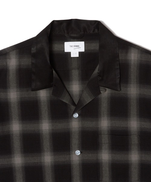 CRIMIE（クライミー）の「CHECK OPEN SHORT SLEEVE SHIRT（シャツ/ブラウス・メンズ・レッド/ブラック・XXL/XL/L/M/S）」の12枚目の写真