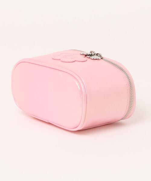 MARY QUANT* オーロラサフィアーノデイジー ラウンドポーチ MARY QUANT ポーチ マリークワント mary quant オーロラ