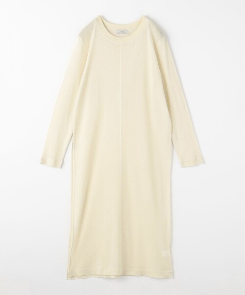 green label relaxing（グリーンレーベルリラクシング）の「シアー レイヤード ワンピース（ワンピース・レディース・ブラック/オフホワイト・FREE）」の11枚目の写真