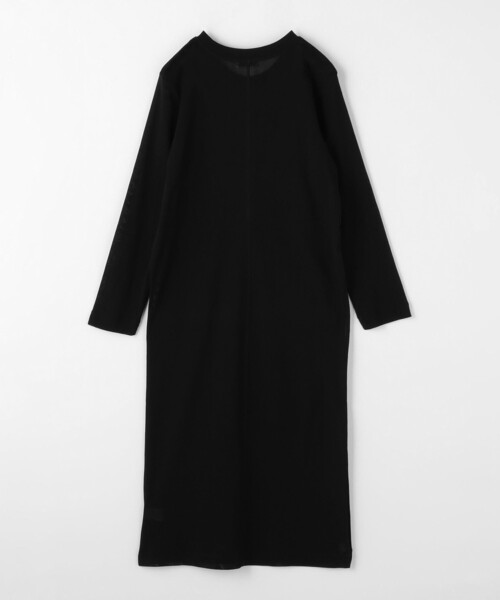 green label relaxing（グリーンレーベルリラクシング）の「シアー レイヤード ワンピース（ワンピース・レディース・ブラック/オフホワイト・FREE）」の18枚目の写真