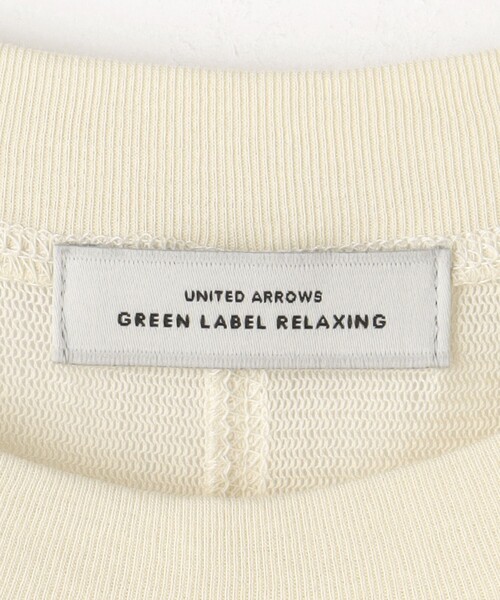 green label relaxing（グリーンレーベルリラクシング）の「シアー レイヤード ワンピース（ワンピース・レディース・ブラック/オフホワイト・FREE）」の21枚目の写真