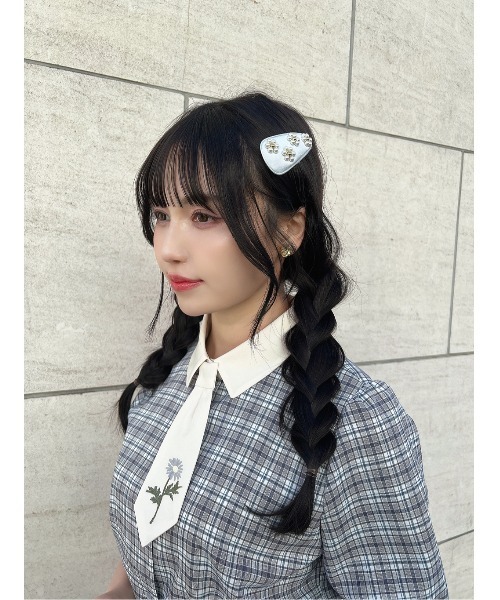 F i.n.t（フィント）の「パールマーガレットヘアピン/ fint　フィント（ヘアピン・レディース・ピンク/オフホワイト/ブルーグレー・FREE）」の10枚目の写真