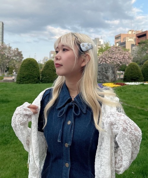 F i.n.t（フィント）の「パールマーガレットヘアピン/ fint　フィント（ヘアピン・レディース・ピンク/オフホワイト/ブルーグレー・FREE）」の19枚目の写真