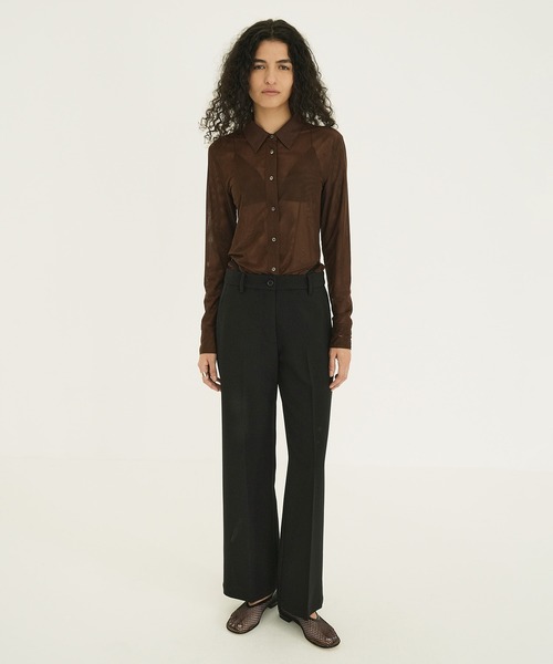 セール】STRING DESIGN LOW WAIST PANTS（スラックス）｜CLANE（クラネ