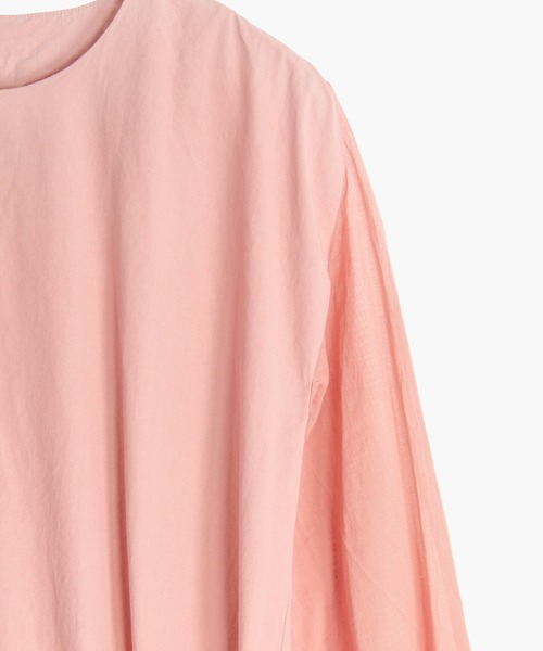 COSMIC WONDER（コズミックワンダー）の「Organic cotton broadcloth farmer dress（ワンピース・レディース・ピンク/ブラック・0/1）」の4枚目の写真