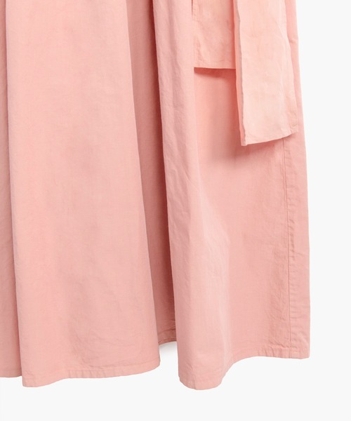 COSMIC WONDER（コズミックワンダー）の「Organic cotton broadcloth farmer dress（ワンピース・レディース・ピンク/ブラック・0/1）」の7枚目の写真