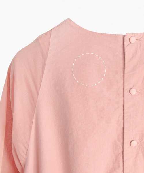 COSMIC WONDER（コズミックワンダー）の「Organic cotton broadcloth farmer dress（ワンピース・レディース・ピンク/ブラック・0/1）」の9枚目の写真