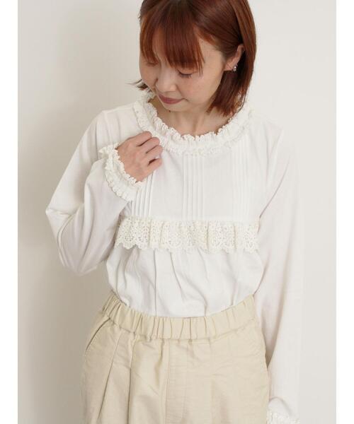 Samansa Mos2（サマンサ モスモス）の「胸元レース切替