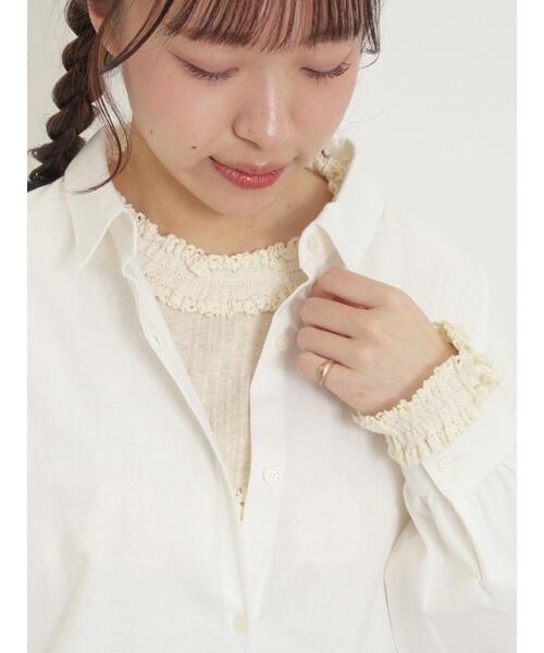 Samansa Mos2（サマンサ モスモス）の「胸元レース切替