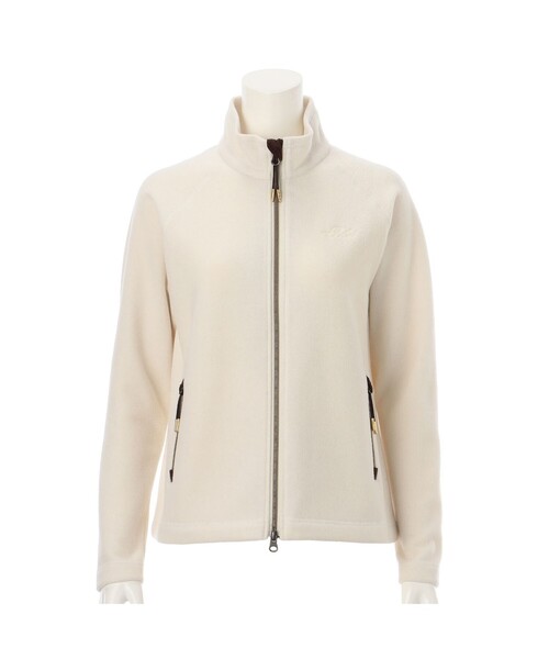 Felisi Golf(フェリージゴルフ)の「レディース|Felisi Golf(フェリージ ゴルフ)WS MOSSER FLEECE BLOUSON(その他アウター・レディース・ホワイト/ネイビー・M/S/XS/L)」の2枚目の写真